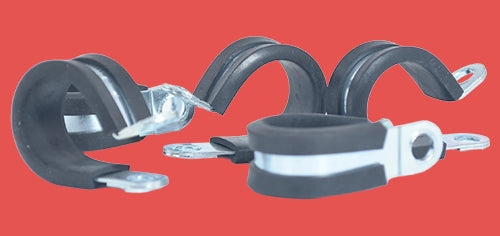 Cable Clips & Fixings | Nylon & Rubber-Lined P Clips – Just Cable Ties