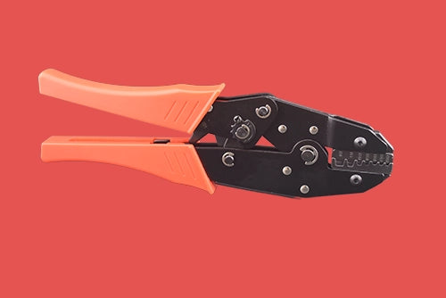 JCTCMP14 twin bootlace ferrule crimping tool for terminating two wires into one terminal, 0.5-6mm