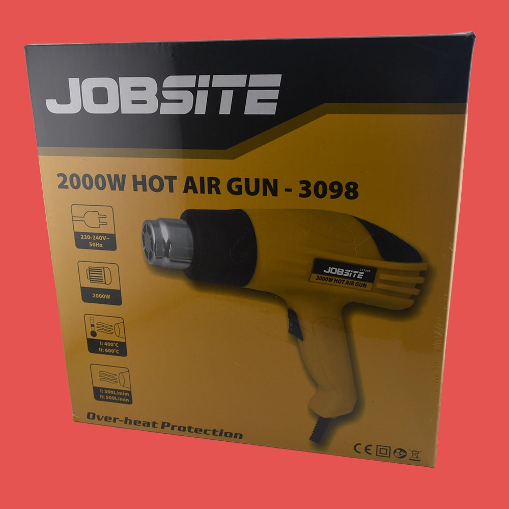 a box for a Jobsite 2000whot airgun for heat shrink