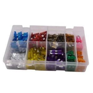 Assorted standard blade fuses, 250 piece kit